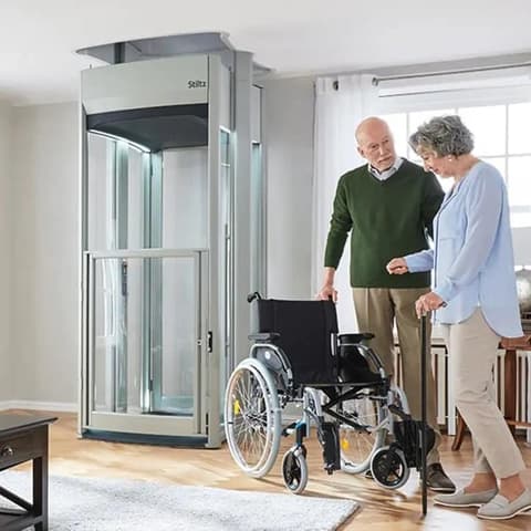 Stiltz Trio+ home lift
